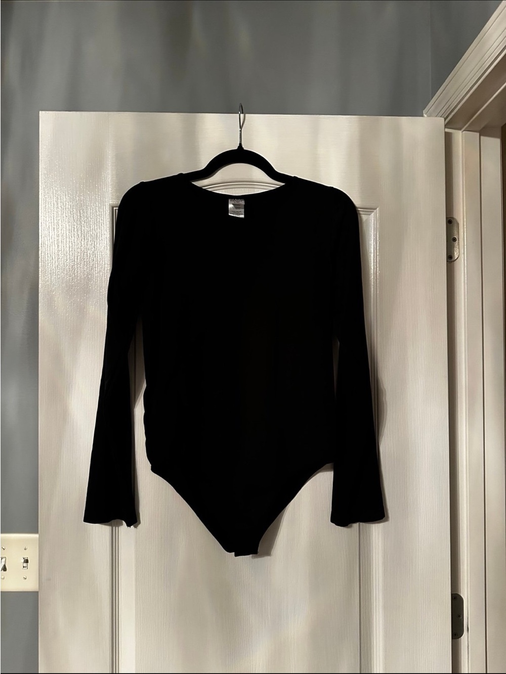 Spirit Halloween Black Bodysuit-New!